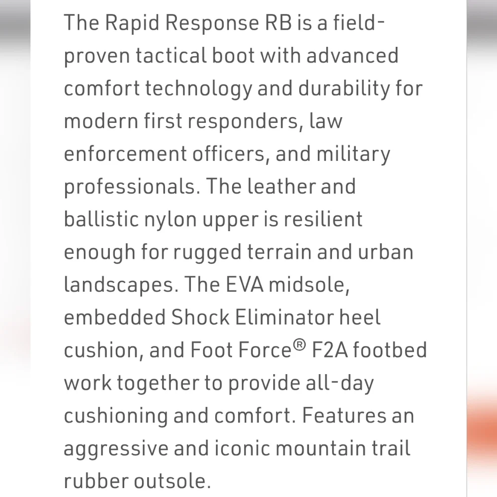 Reebok Rapid Response RB - RB8875 8